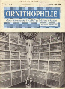 ORNITHOPHILIE-ITALIA-1958
