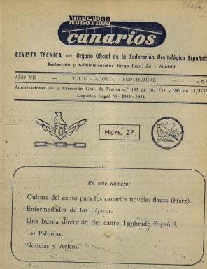 Nuestros Canarios 3T  1961
