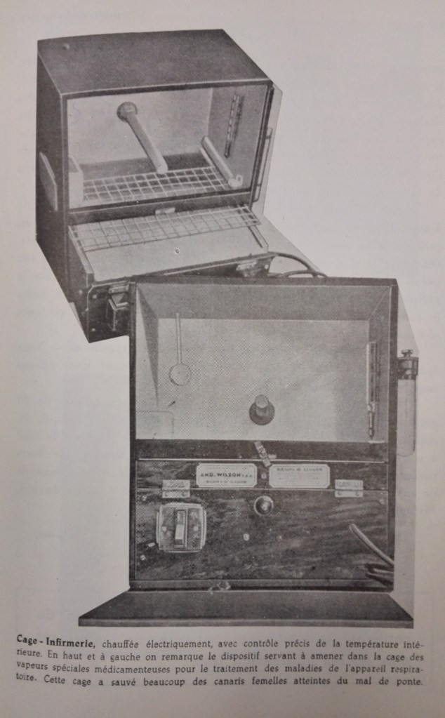 Jaula Enfermeria con control electronoco de temperatura y mevcanismo para la administración de vapores medicinales