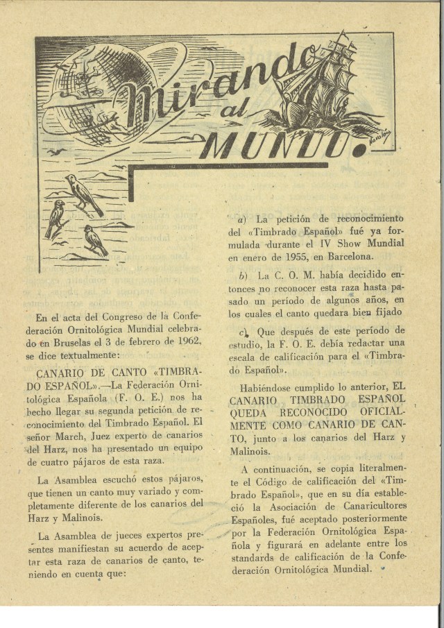 mirando al mundo timbrado 1