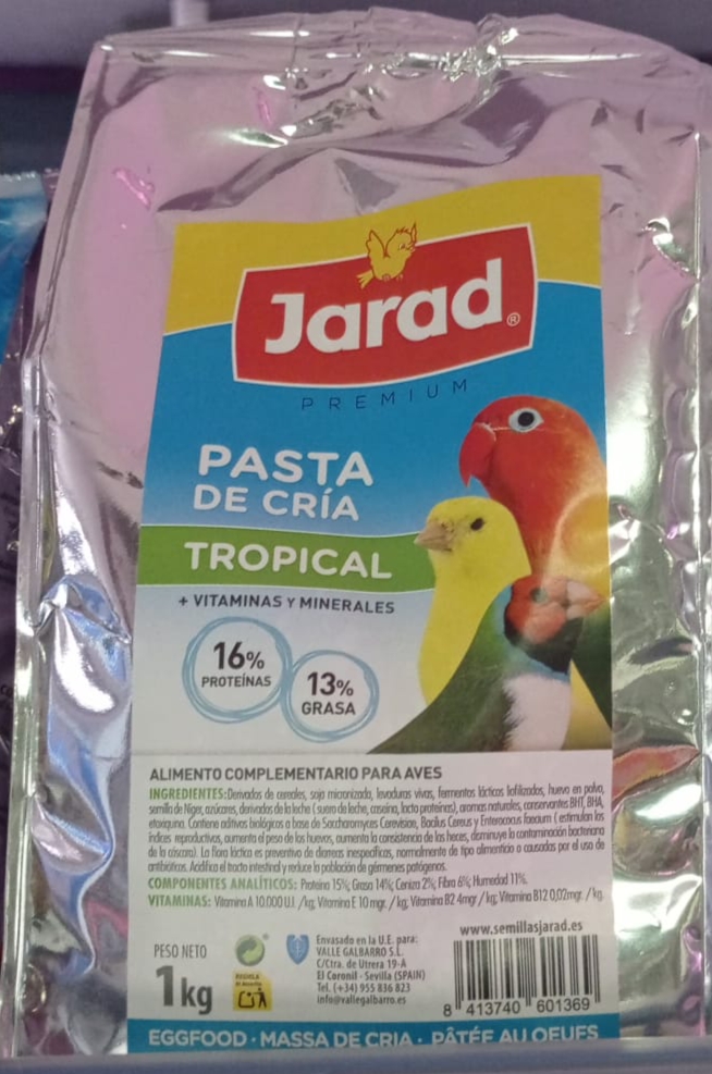 pasta jarad